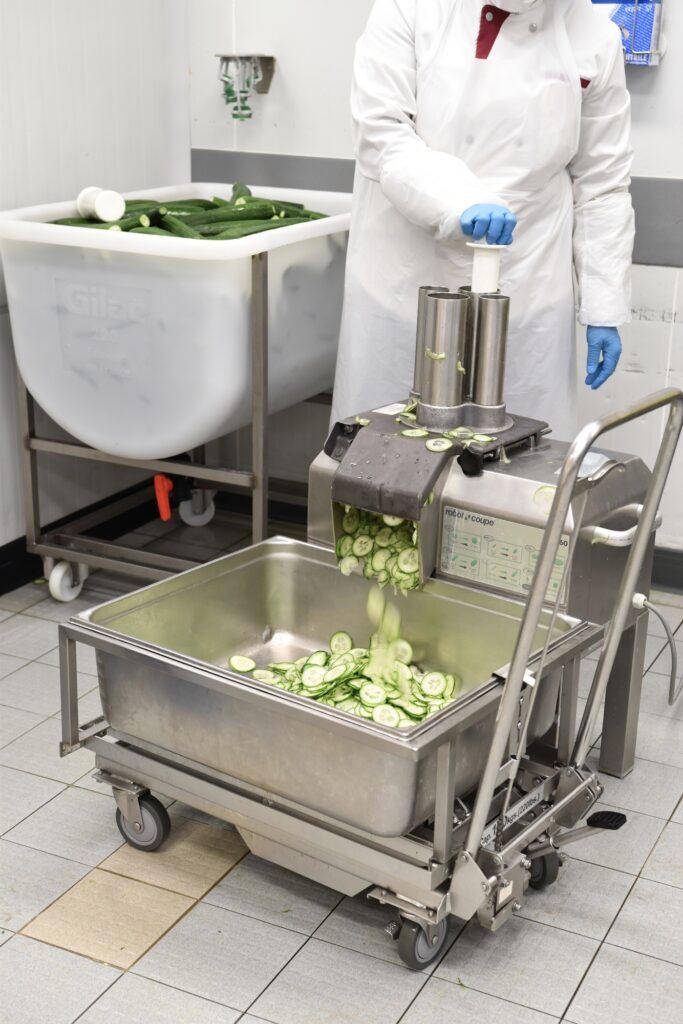 Mise en situation du cuvier dans une cuisine