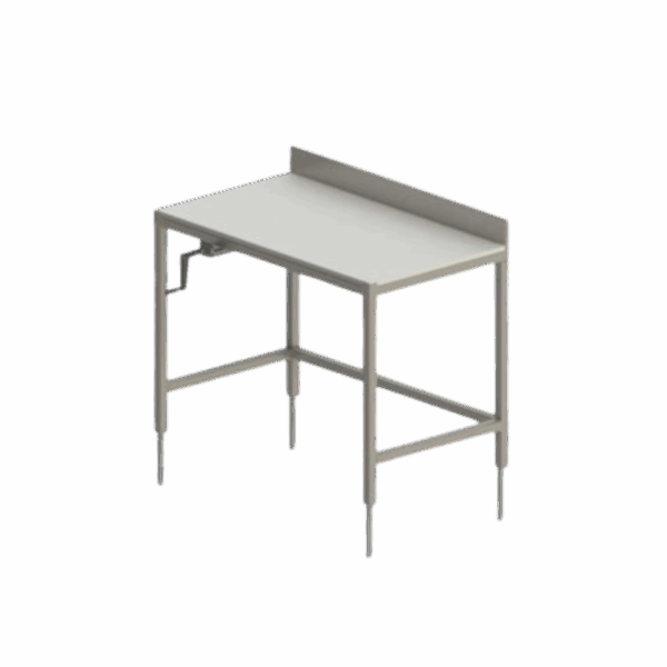 HAPPYWORKTABLE DECOUPE ADOSSEE