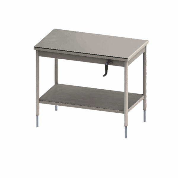 HAPPYWORKTABLE CENTRALE FIXE ETAGERE