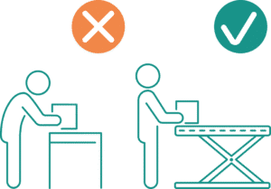 Icône Tables élévatrices fixes