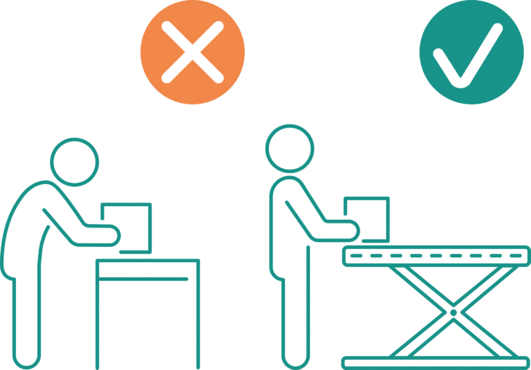 Icône Tables élévatrices fixes