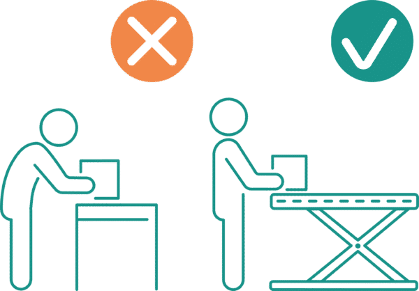 Fixed Scissor Lift Tables utilisation