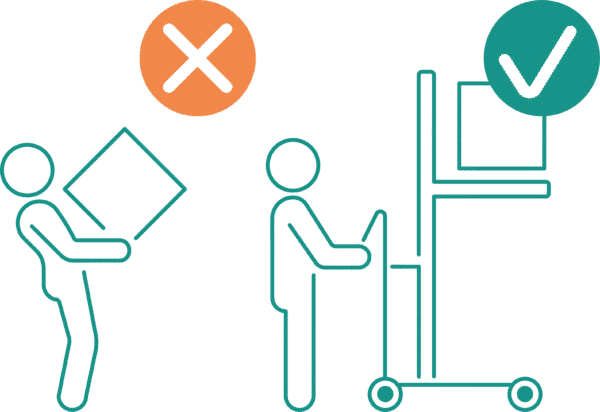 French electric mobile lifters